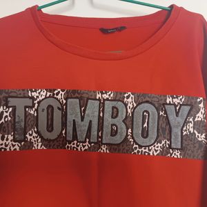 Tomboy Stylish Sweatshirt Top