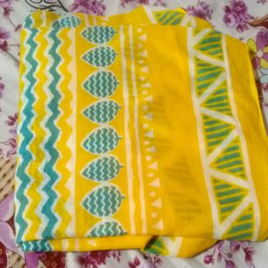 Unused Yellow Dupatta