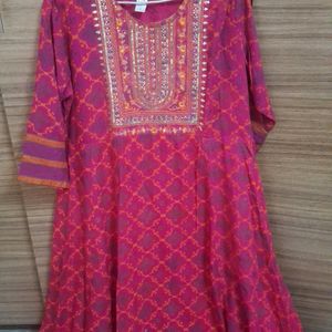 Combo Of Two Anarkali Kurtis