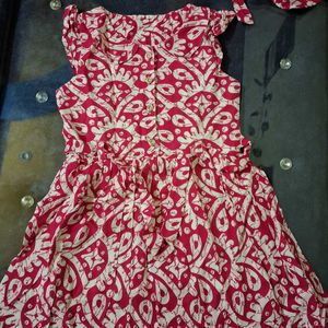 Pure Cotton Frock For Kids