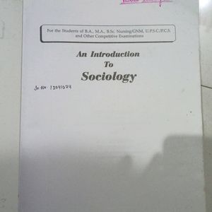 Sociology Book+ Freebies