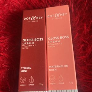 Gift Included Lip Balm Gloss Boss Combo 2 Pack