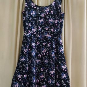 H & M Divided Floral Dress