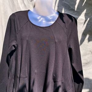 3.21.9 BLACK FULL SIZE CASUAL TOP