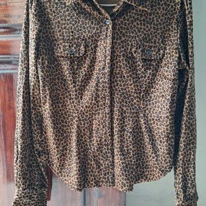 Velvet Printed Shirt