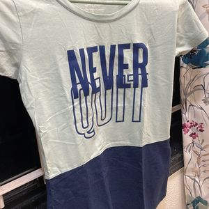 NEVER QUIT Fashivo T-shirt