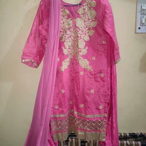 Rose Pink Kurta Set