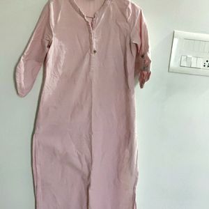 Pink Office Wear Kurthi