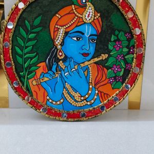 Handmade Krishna Painting