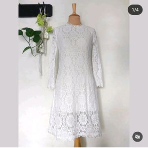 White Lace Dress