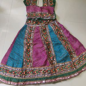 Traditional Lehnga Choli For Dandiya Night