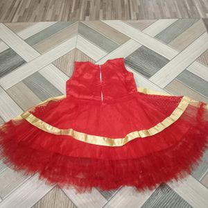 Red Frock For Baby Girl