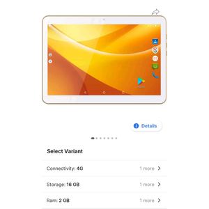 Swipe 10 Inch Tab (Duel 4G)