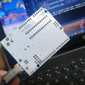 Arduino Uno With It's Cable