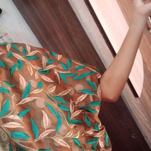 New Saree Double Shade