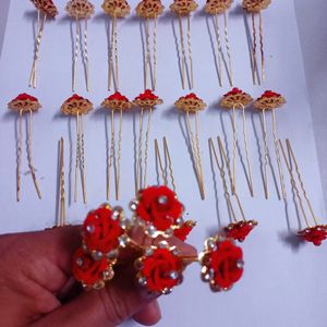 30rs Off Brand New Hair accessories Set of 12