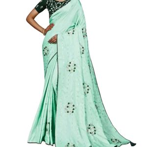 Green Saree