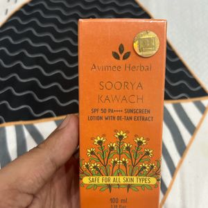 Avimee Herbal Soorya Kawach SPF 50 Lotion