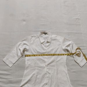 ♦️Plain White 👕 Shirt For Women's