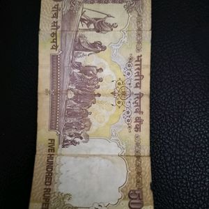 500rupees Old Note