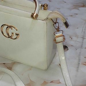 White Sling Bag