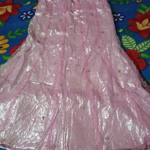 Lehnga Baby, Pink Colour, Heavy Blouse