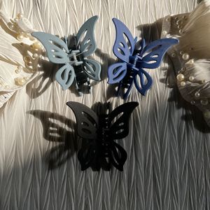 Butterfly Hair Claw Clips