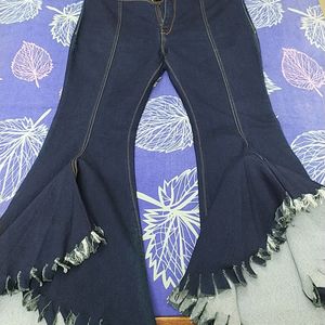 Flared Stylish Denim Jeans