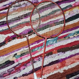 4 Set Of Badminton