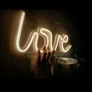 Golden Love Led Light