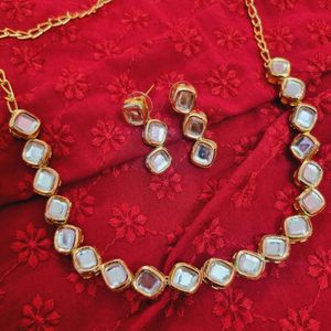 Sleek Kundan Choker Sets