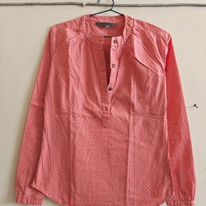 Coral Annabelle Shirt