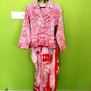 Devdasi Blezzer & Dhoti Set/New With Tag