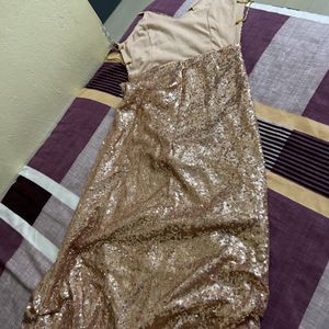 shein full glitter gown