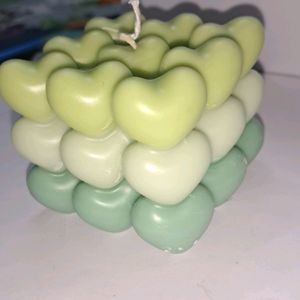 Beautiful Heart Shape Scented Candle