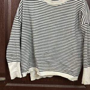 Striped Wollen Top