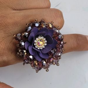 2 Adjustable Beads Rings