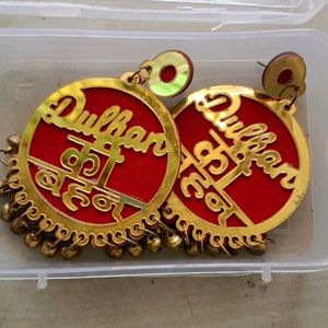 Acrylic Jhumki Earring