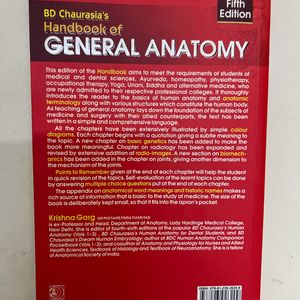 BD Chaurasia General Anatomy