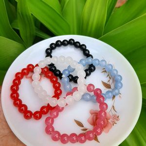 Glass Beads Bracelets Set