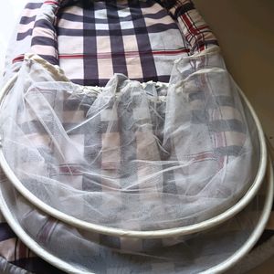 Baby Bed With Pillow And Mosquito Net