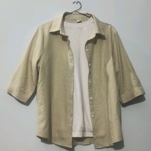 Aesthetic Beige Shirt ONLY..
