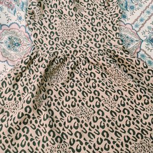 Max Cheta Print Dress