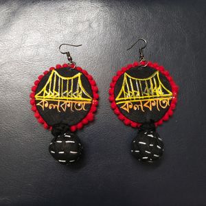 Febric Earrings