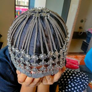 Oxidised Head Cap For Navratri