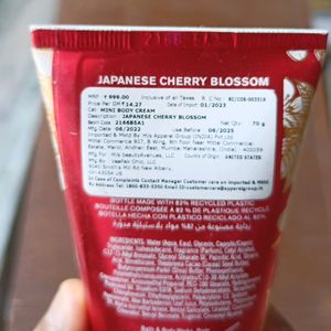 Japanese Cherry Blossom Body Cream