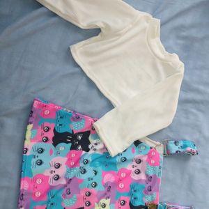 New 0-3 Months Baby Girl Dungaree Dress