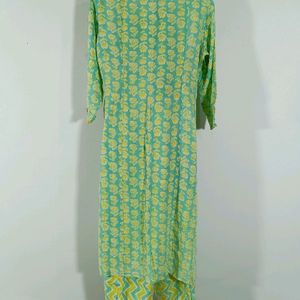 Multicolored Printed Kurta Set