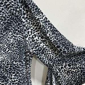 Animal Print Party Top