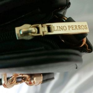 The black satchel handbag- Lino Perros